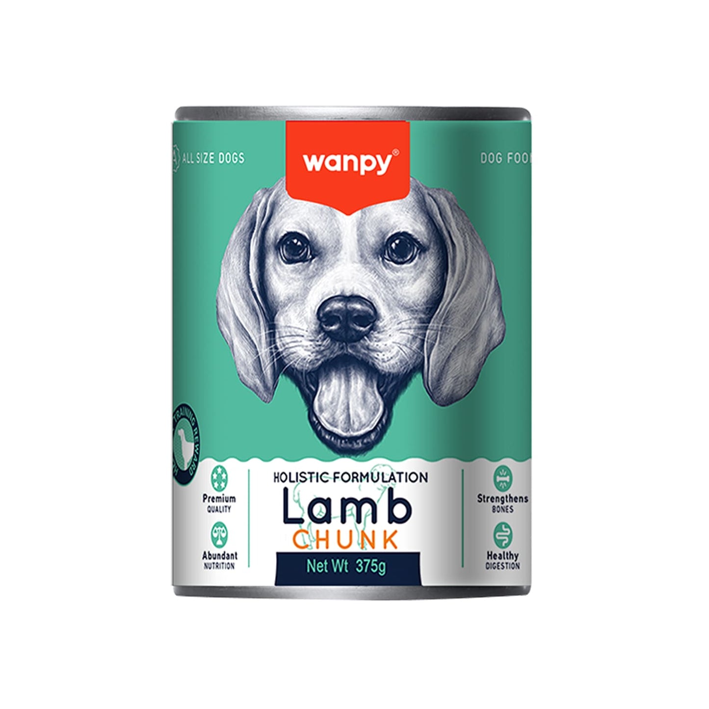 WANPY Holistic Formulation – Lamb Chunk 375gX6 Cans