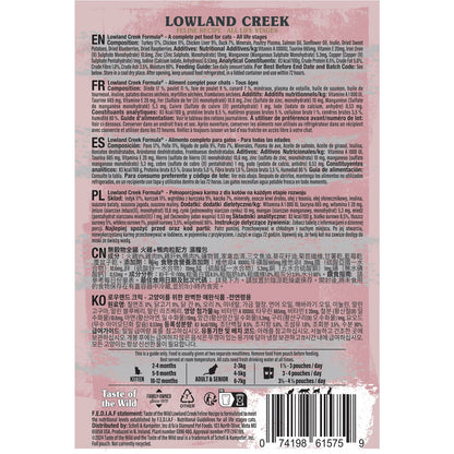 Taste of the Wild Lowland Creek Cat Pouch Chunks in Gravy - 85g