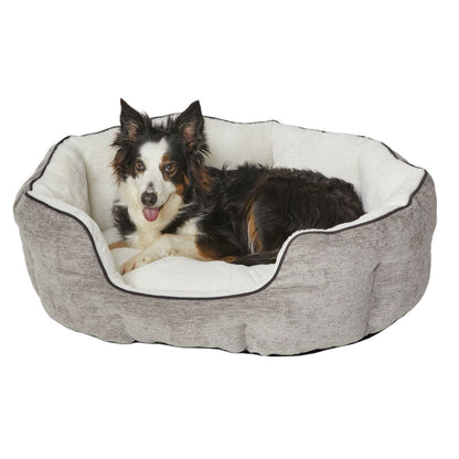 Midwest QuietTime Deluxe Taupe Tulip Bed (Medium)