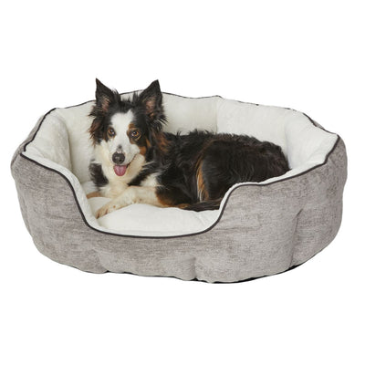 Midwest QuietTime Deluxe Taupe Tulip Bed (Medium)