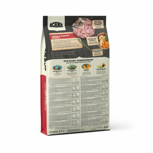 Acana Sports & Agility Recipe Dry Dog Food 17kg