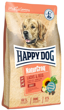 Happy Dog Naturcroq Lachs & Reis 11KG