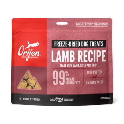 Orijen Lamb Recipe Freeze Dried Dog Treats - 92G