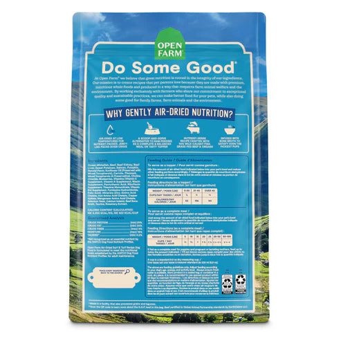 Open Farm Air Dried Surf & Turf Recipe Dry Dog Food