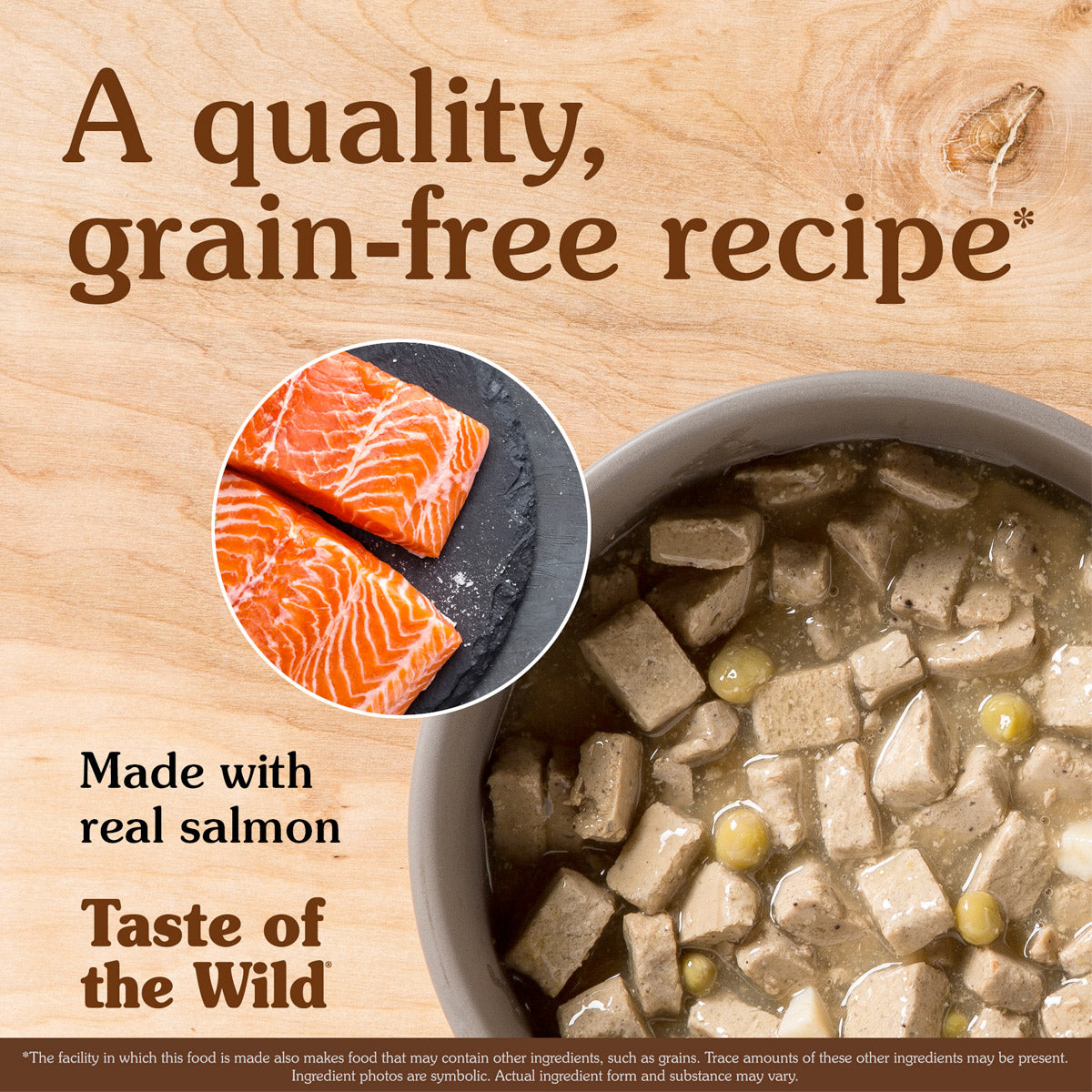 Taste of the Wild Pacific Stream Canine Salmon in Gravy Wet Dog Food 390G- Pack of 12