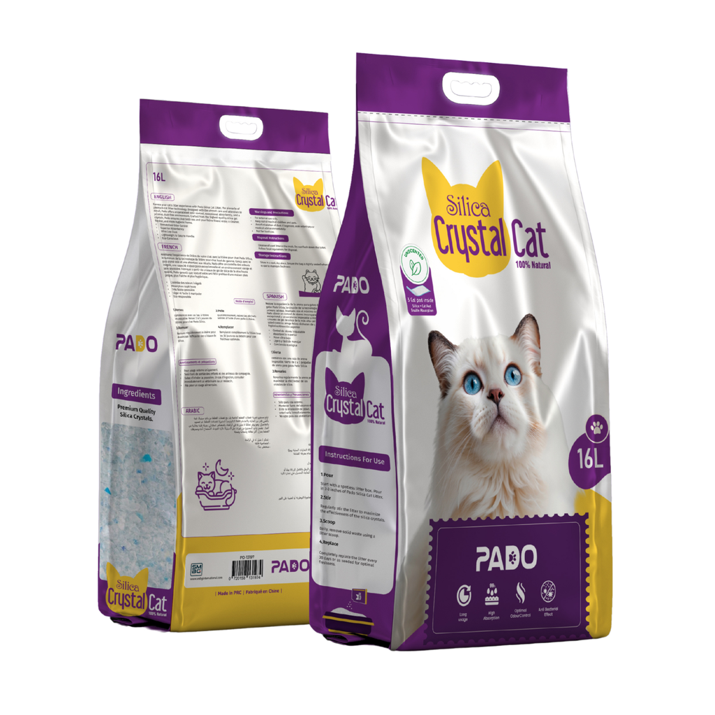 Pado Silica Crystal Cat Litter-Lavender