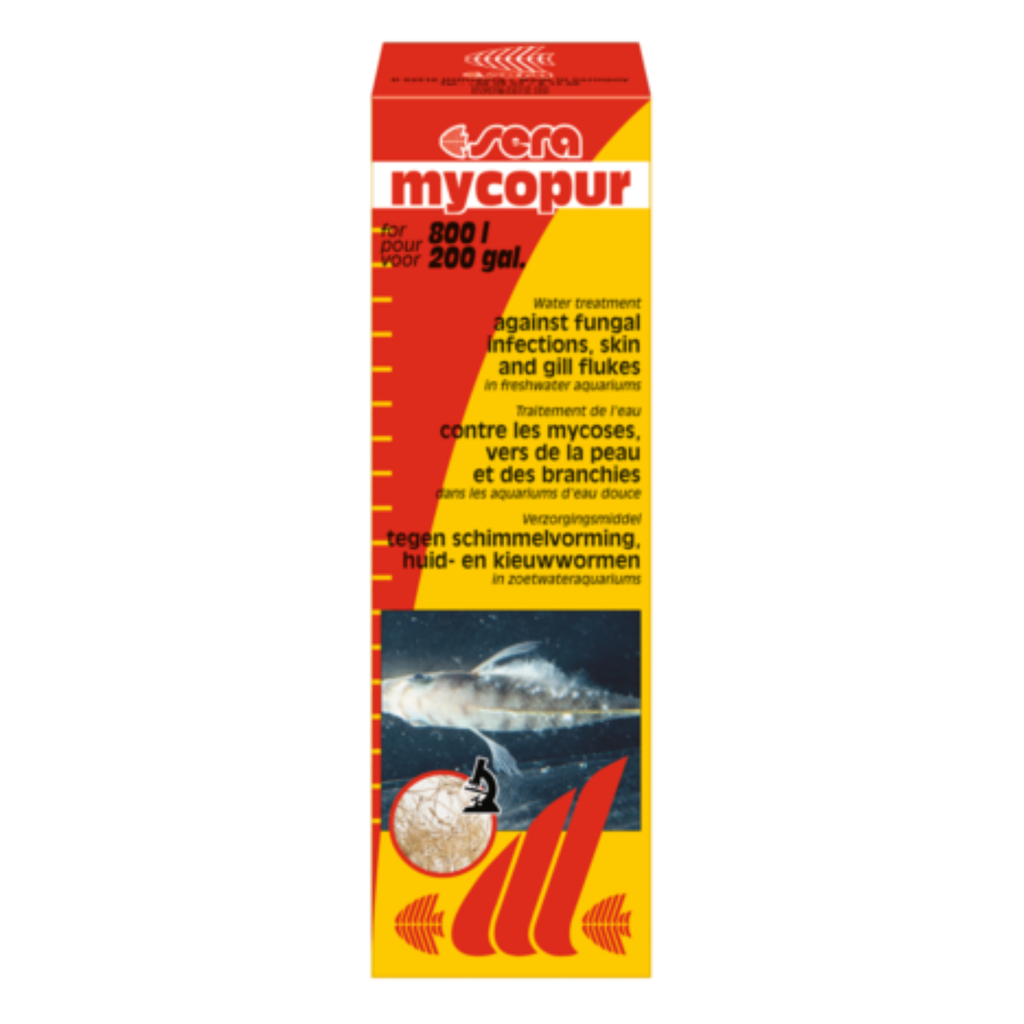Sera Mycopur Antifungal & Antiparasitic Aquarium Treatment – 50ml