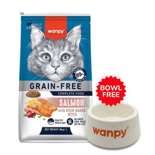 Wanpy Grain Free Complete Food For Adult Cat Salmon Recipe 8Kg