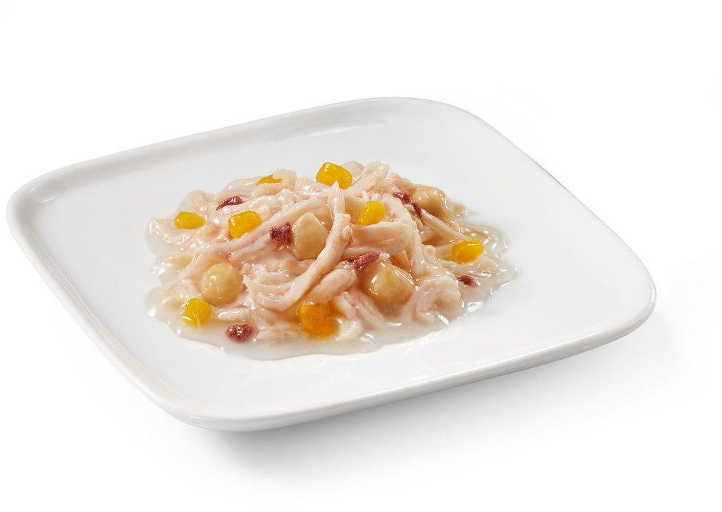Schesir Dog Wet Food Can-Chicken with Lamb - (Min Order 85g- 14pcs)[Weight - 85g]