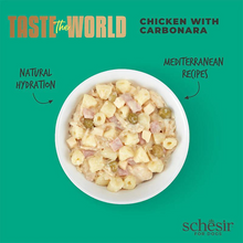 Schesir Taste The World Dog Wholefood - Chicken With Carbonara150g (Min Order- 8 Cans)