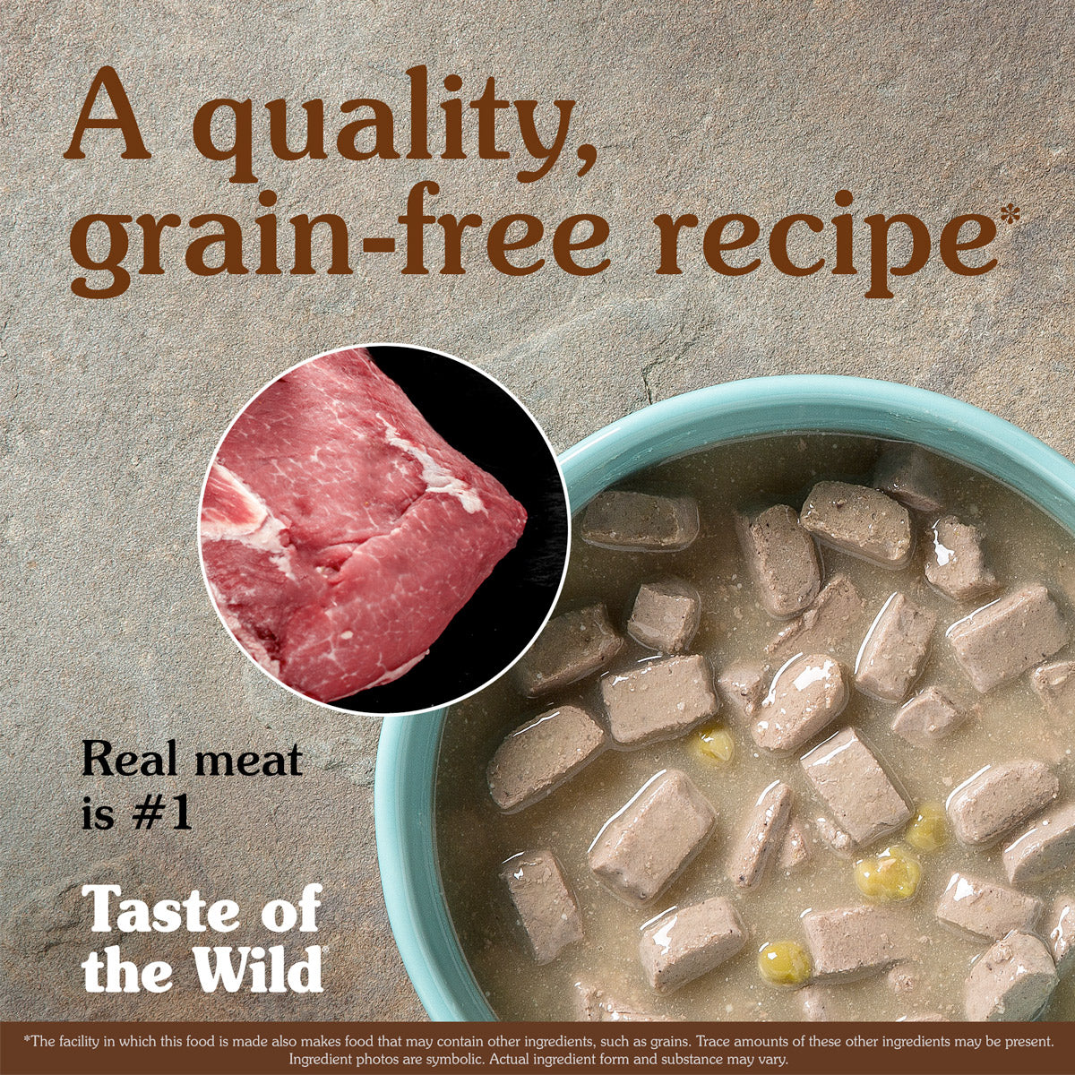 Taste of the Wild Southwest Canyon Canine with Beef in Gravy Wet Dog Food 390g - Pack of 12