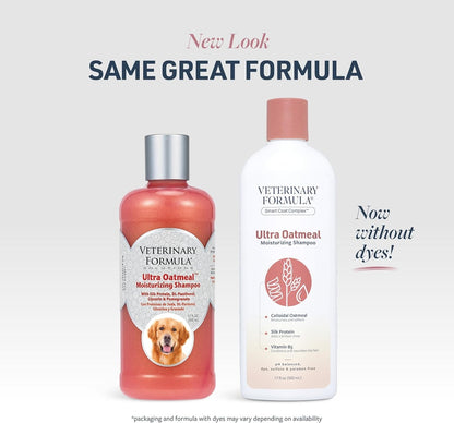 Synergy Labs Veterinary Formula Solutions Ultra Oatmeal Moisturizing Shampoo 17oz - 503ml