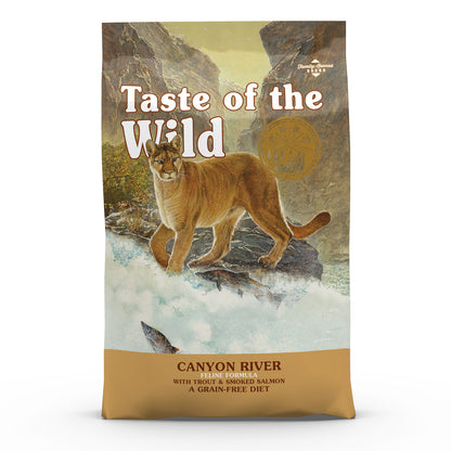 Taste of the Wild Canyon River Feline Formula Dry Cat Food
