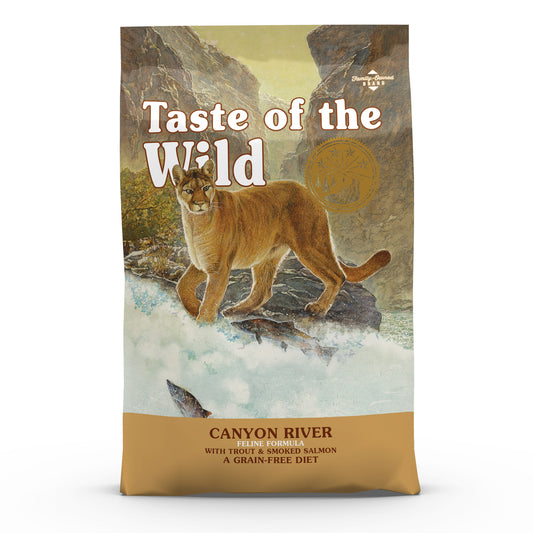 Taste of the Wild Canyon River Feline Formula Dry Cat Food