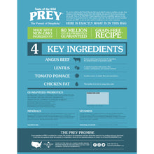Taste of the Wild PREY Angus Beef Dry Dog Food