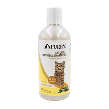 Purry Natural Cat Shampoo With Oatmeal And Jojoba Seed Oil  (296ml)