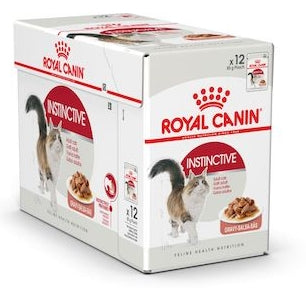 تغذية القطط البالغة من نوع Instinctive Gravy (طعام رطب - أكياس) 12 × 85 غرام