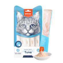 Wanpy Creamy Lickable Cat Treats - Tuna (14gx5)