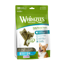 Whimzees Soft Daily Dental Dog Treats Value Bag -  Small (28 pcs)