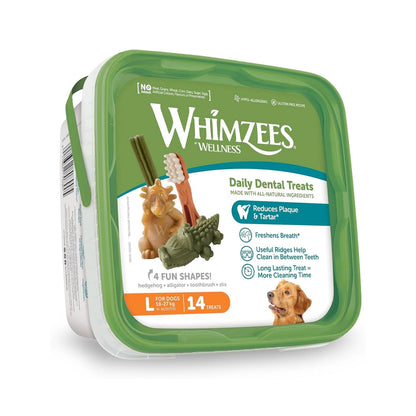 Whimzees Variety Value Box Large 14pcs
