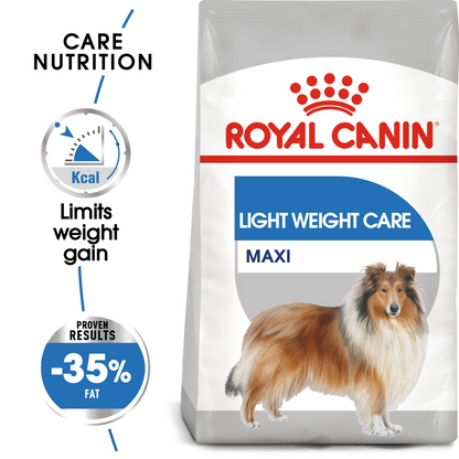 Royal Canin Size Health Nutrition Maxi Light Weight Care Adult Dry Dog Food 12kg