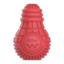 Red Bulb Dispensing Treat Dog Toy - Medium