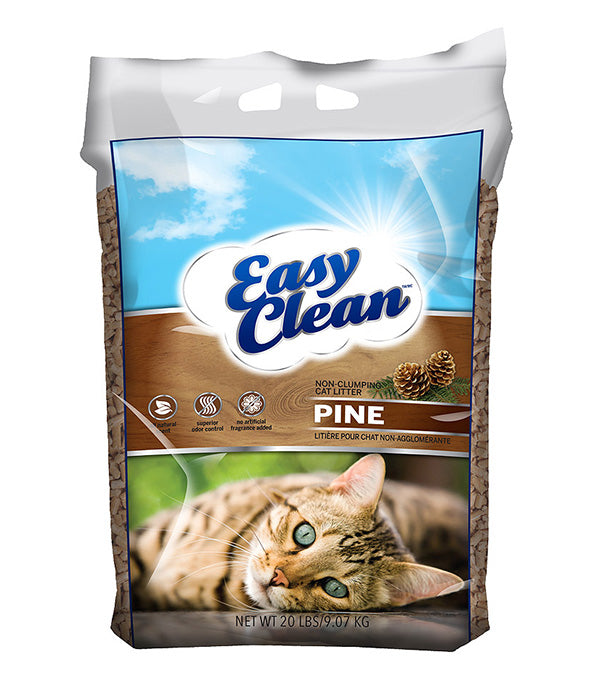 Easy Clean Pine Pellets Alternative Cat Litter 9.07kg 9.07KG/NA