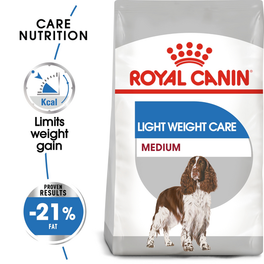 Royal Canin Size Health Nutrition Medium Light Weight Care Adult Dry Dog Food