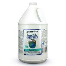 earthbath® Oatmeal &amp; Aloe Conditioner, Fragrance Free, Helps Relieve Itchy Dry Skin, Made in USA, 128 oz (1 Gallon)
