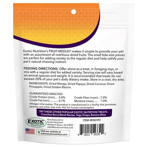 Critter Selects Fruit Medley Treat 4 oz