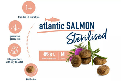 Happy Cat Adult Sterilised Atlantik-Lachs (Atlantic Salmon 4 KG