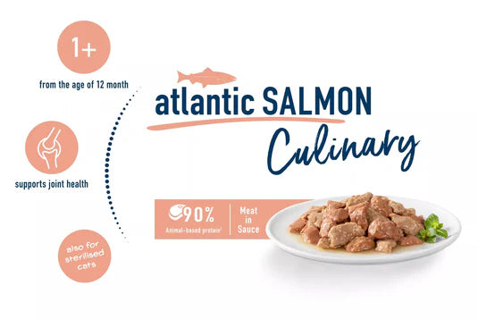 Happy Cat MIS Culinary Atlantic Salmon 20x85g