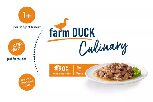Happy Cat MIS Culinary Farm Duck 20x85g