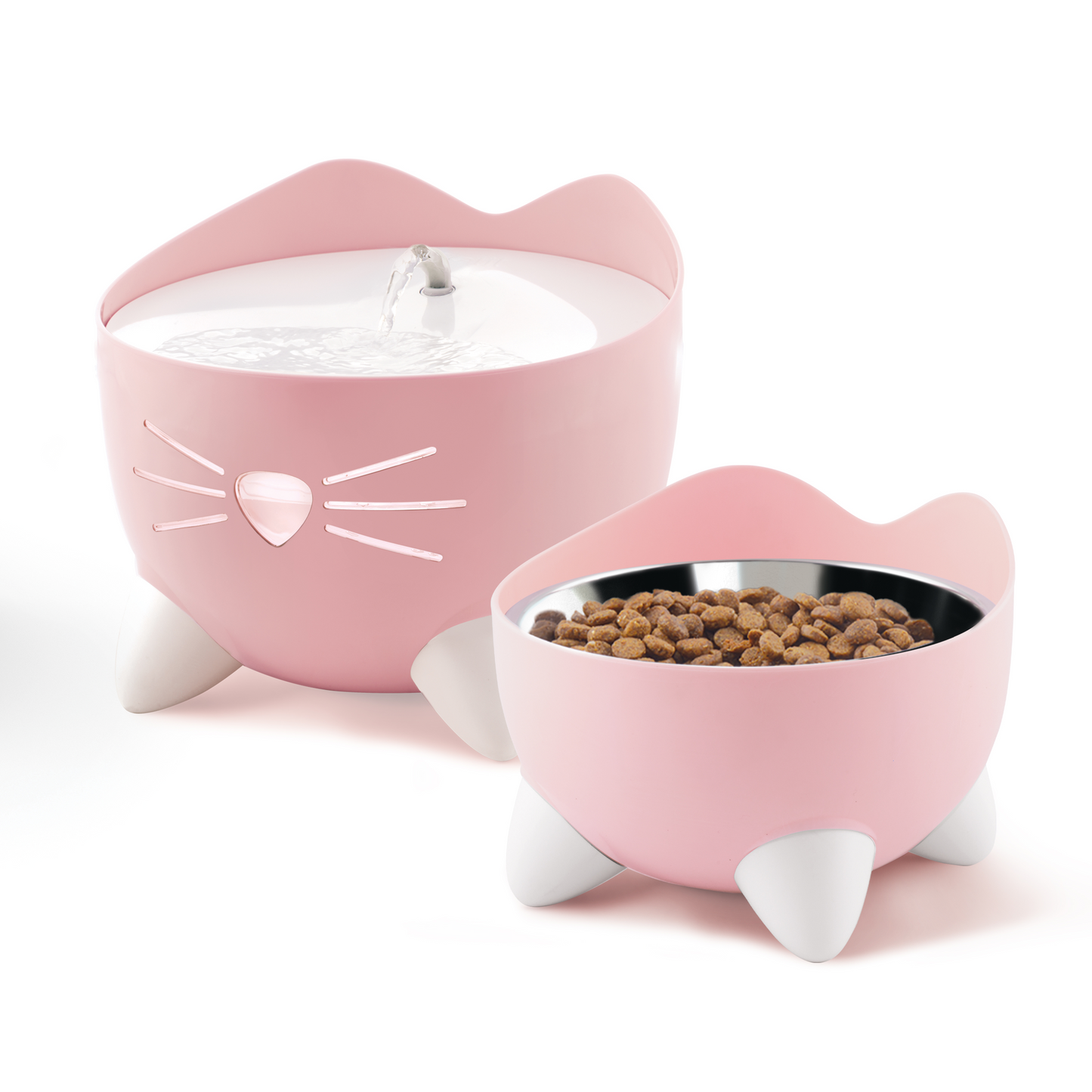 CatIt Pixi Drinking Fountain Combo Pack Pink