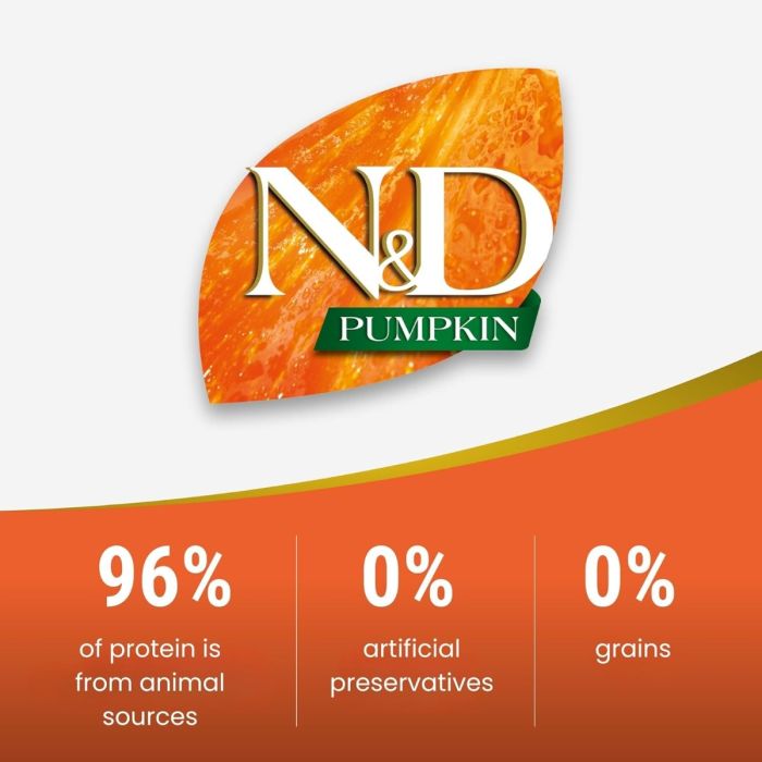 Farmina N&D Pumpkin, Lamb and Blueberry Medium and Maxi Dry Dog Food - 12 Kg