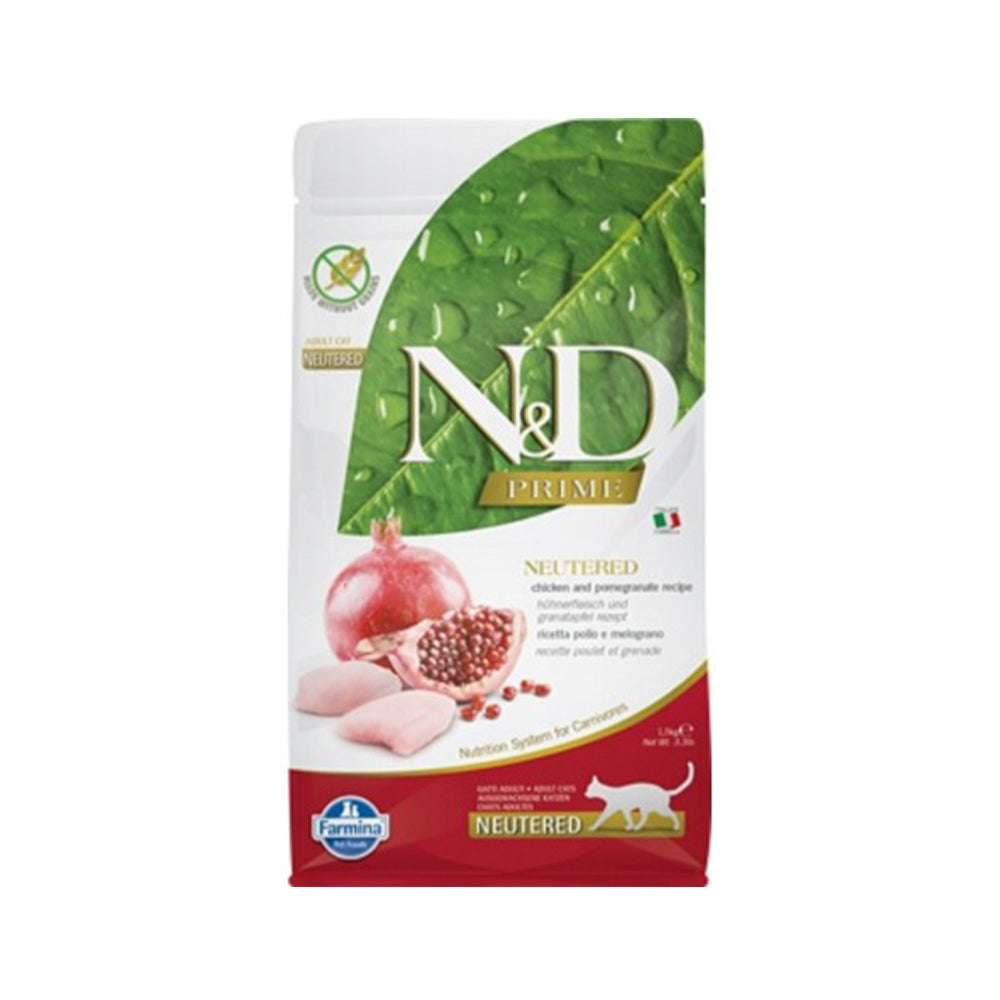 Farmina N&D Chicken&Pomegrante Neutered Cat 1.5Kg
