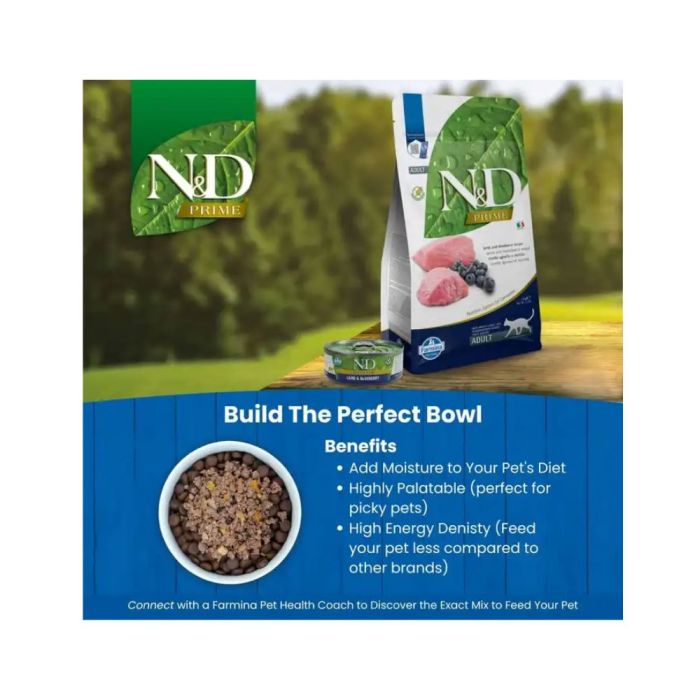 Farmina N&D Lamb&Blueberry Adult Cat 1.5Kg