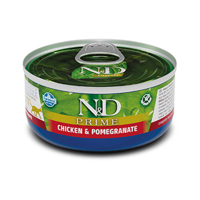 Farmina N&D Cat Prime Chicken & Pomegranate 80gx12pcs