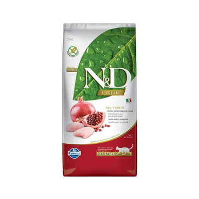 Farmina N&D Chicken&Pomegrante Neutered Cat 5Kg