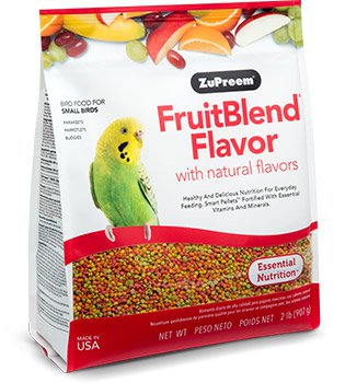 Zupreem FruitBlend Flavor for Small Birds 2 lbs (0.91 kg)
