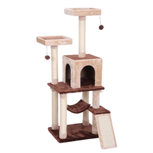 Catry Cat Tower With Scratcher 50x40x136cm