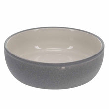 Duvo+ Feeding Bowl-Stone-Sandy ocean M - 950ml - 18x18x6cm Grey-blue