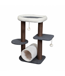 Catry Stylish Cat Tree with Scratch Post 43x33x72cm[Dimension - 43x33x72cm]