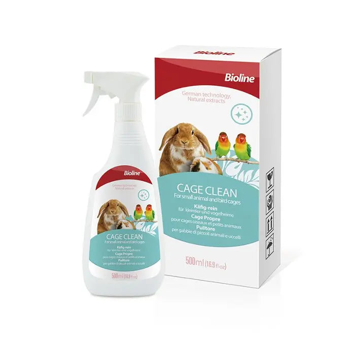 Bioline Cage Clean 500ml[Volume - 600g, Weight - 500ml]