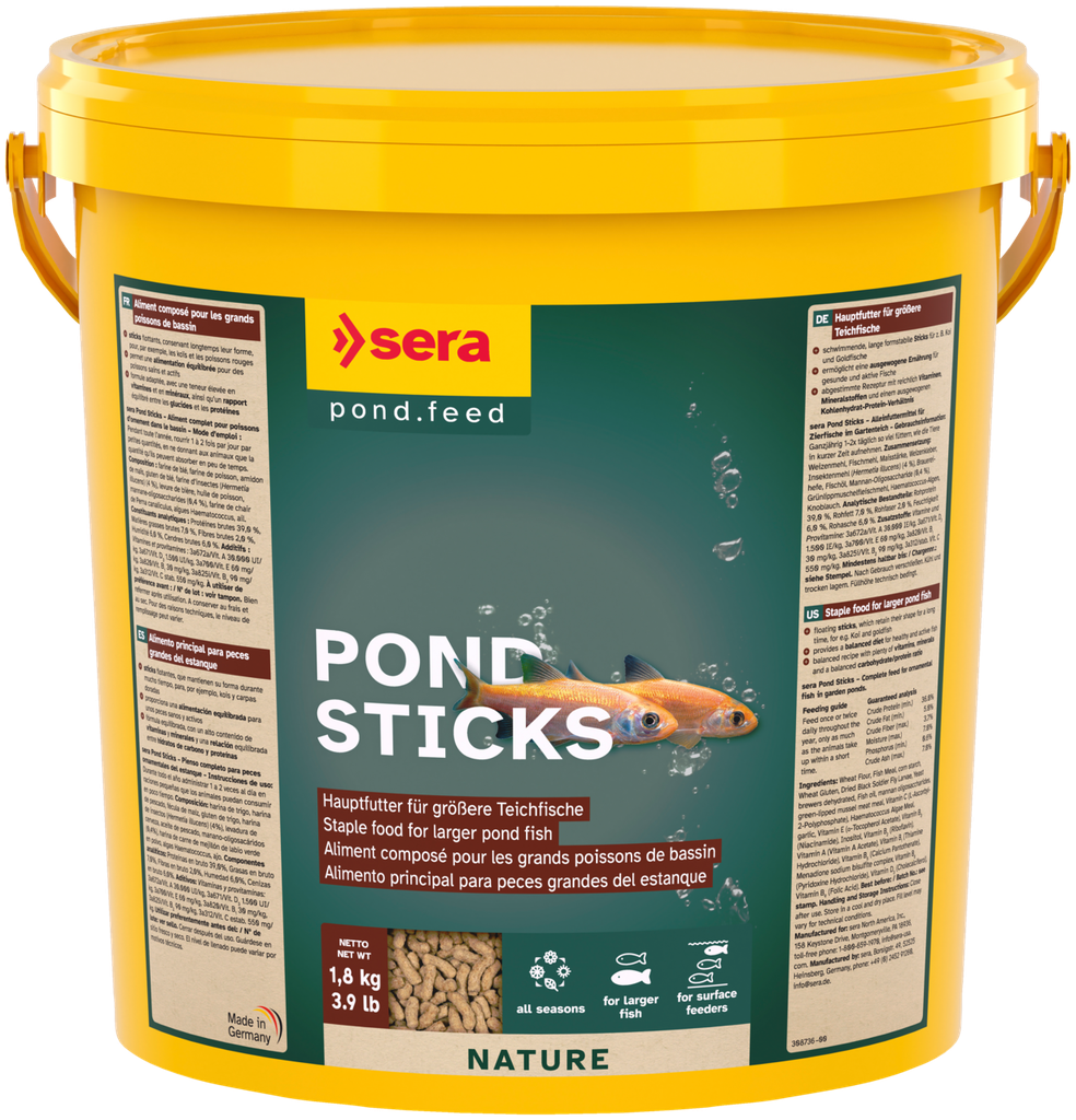 Sera Pond Granulate/Stick 10L