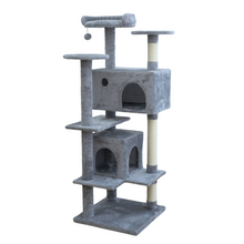 Catry Cat Tower With Scratcher 48x48x137cm