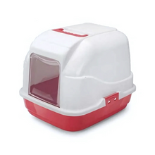 مرحاض قطط بغطاء من آيماك ماي كات - 50 × 40 × 40 سم - ألوان متنوعة