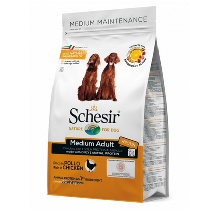 Schesir Medium Adult Maintenance with Chicken[Weight - 3kg]