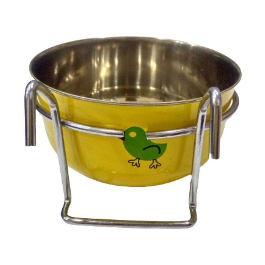 Pado Steel Bird Bowl[Dimension - 45 x 32 x 33cm]