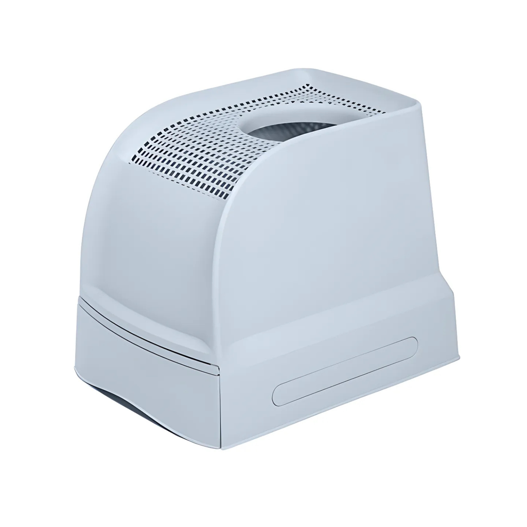 مرحاض القطط IMAC FRIDA، لون أزرق فاتح، 40×56×43.5 سم